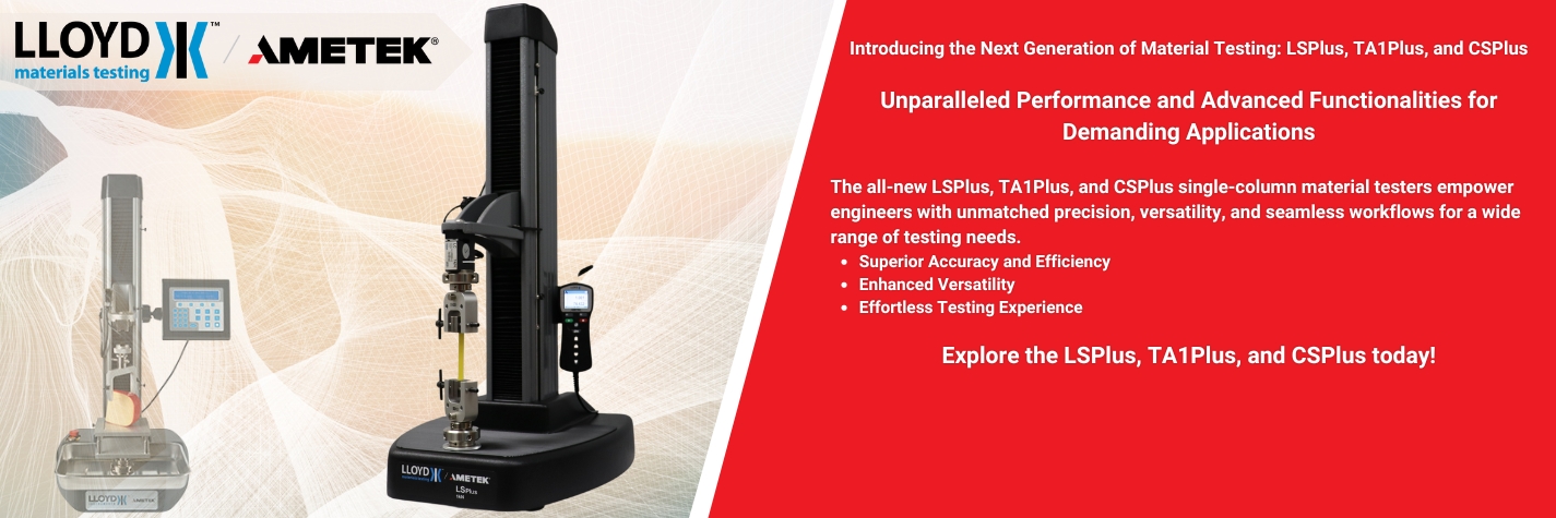 New single column motorized material tester